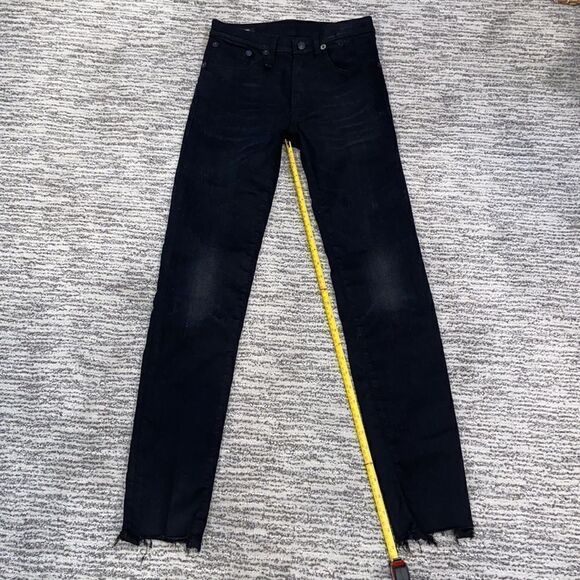 R13 Alison Skinny Stratford Black Size 25 - Picture 11 of 17